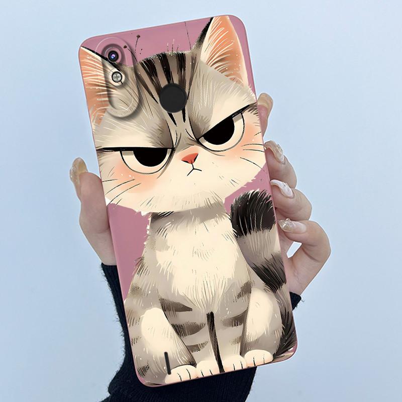 For Tecno Spark 4 Lite KC8S / Pop 3 Plus Casing Spark4 Lite Silicone Phone Case Sweet Printing Shell Lovely Painted Back Cover