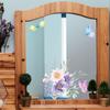 Blumen-Schmetterlings-Wandaufkleber für Kühlschrank, Schrank, Toilette, Dekoration