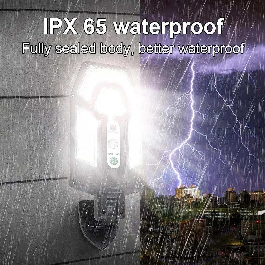 9990LM Powerful Outdoor Solar Lamp LED Outdoor Solar Lights IP65 Waterproof Led Solar Spotlight With Motion Sensor Street Light