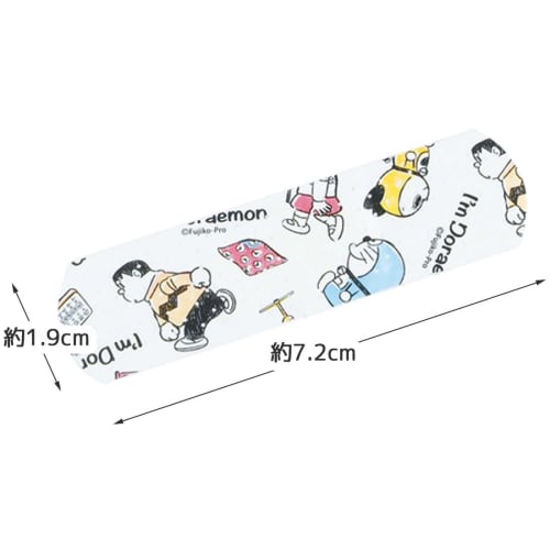 Skater Emergency Bandage M Size Increased 100 Pieces Bandage I'm Doraemon Sanrio Made in Japan QQB100-A