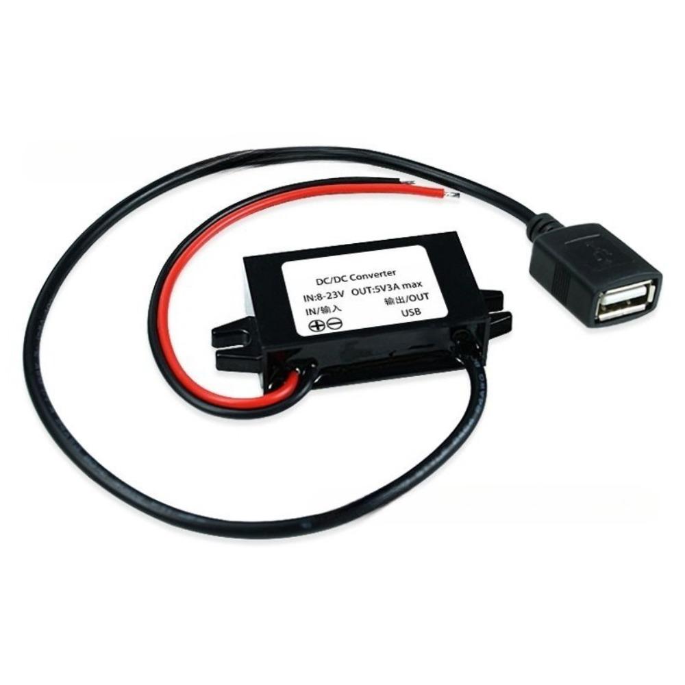 12V till 5V DC-DC Buck-omvandlare Bred Inspänning Spänningsregulator Modul Elektronik