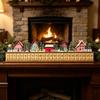 With 24 Drawers Christmas Advent Calendar Wood Village Advent Calendar  Christmas Countdown