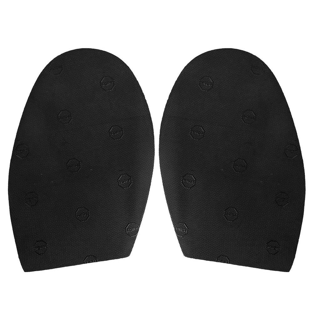 1 Pair Shoes Repair Rubber Soles Wear Resistant Rubber Heels Anti Slip Outsoles (Red)