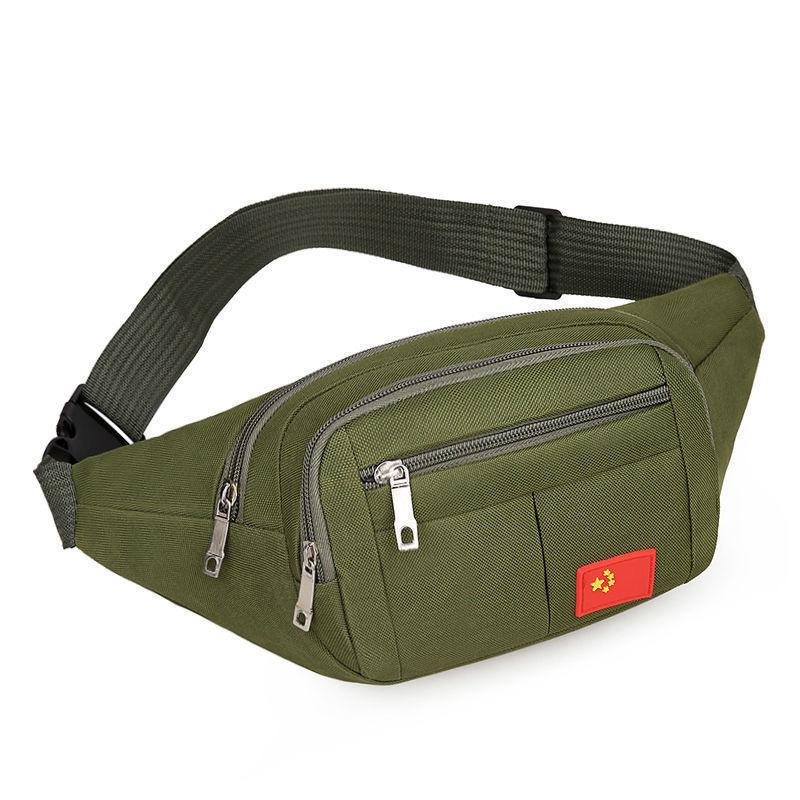Camouflage Outdoor Mountaineering Fanny Bag Versatile Fashion Trend Shoulder Fanny Bag Running Sports Cycling Messenger Bag Bag