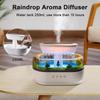Water Drop Ultrasonic Aroma Diffuser 250ML High Mist Output with Remote Control for Home