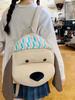 Hat Dog Cartoon Backpack For Girls Boys With Spacious Storage And Padded Straps