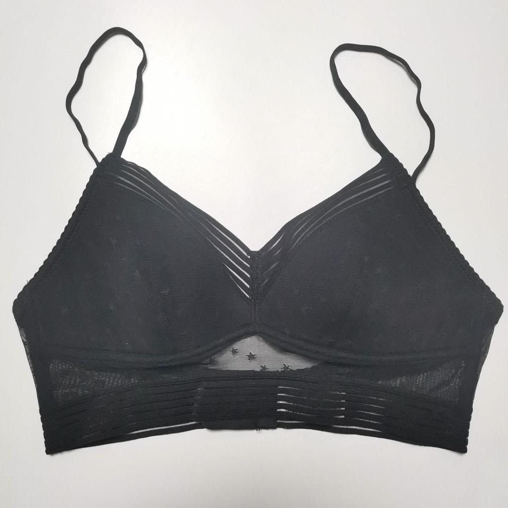 Wire-free Summer U-Shaped Backless French Lace Bra