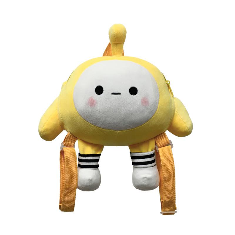 Character Eggy Party Plush Backpack Cartoon Cute Children Outdoor Knapsack