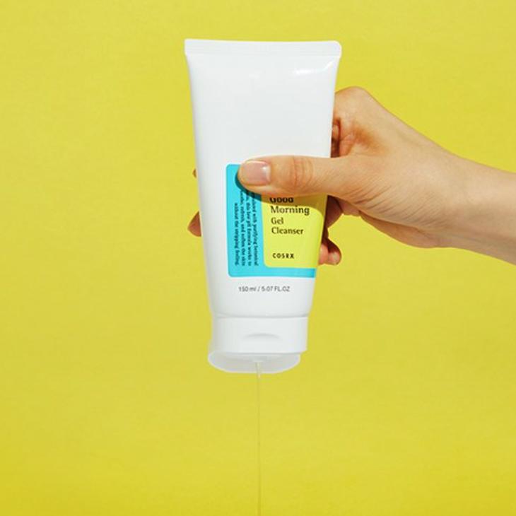 COSRX Low pH Good Morning Gel Cleanser 150ml, BHA 0.5%, Tea Tree Leaf Oil 0.5%, Daily Mild Cleanser for Sensitive Skin