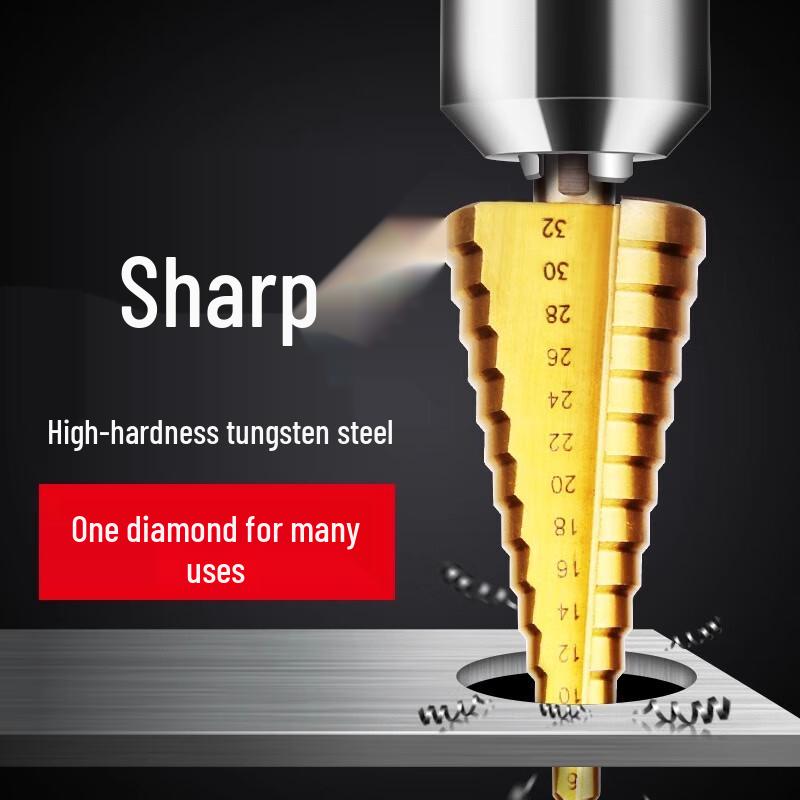 Cobalt Step Drill Bit Set