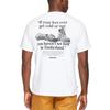 Timberland T-Shirts Men's White Crew Neck Moderate Straight Fit (Unisex) T-Shirts A2534 100