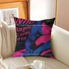 T-Tv Girl Who Really Cares Cushion Cover Decorative Pillow Sofa Home Decor Case Pillow Cases