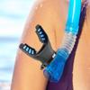 U-shaped Mouthpiece Easy Access Design Universal Caliber Snorkelling Mouthpiece with Cable Ties Snorkel Regulator