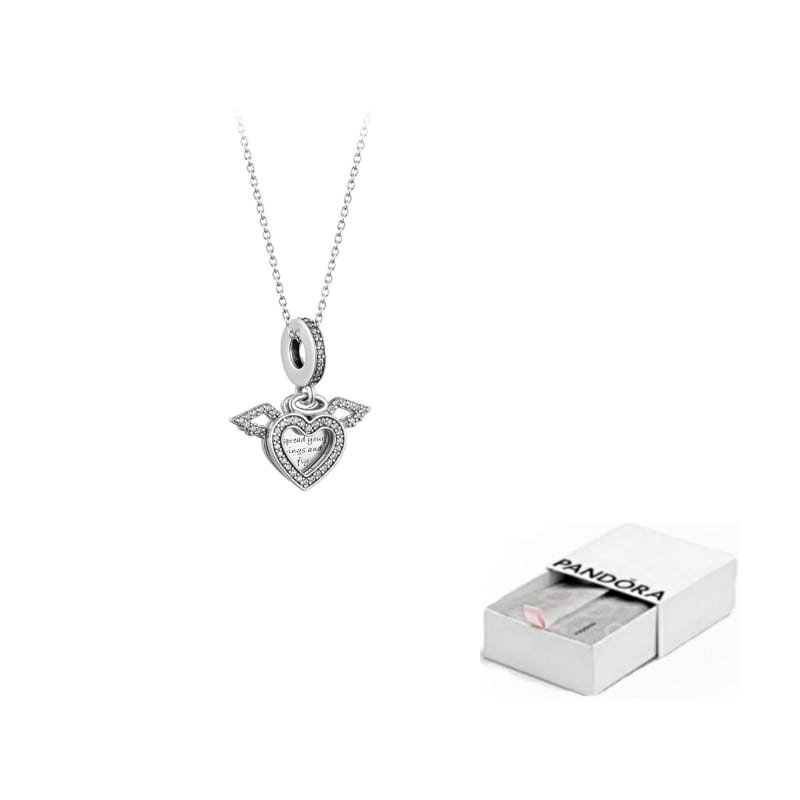 Pandora 925 Sterling Silver Necklaces Women's ZT519
