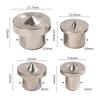4Pcs 6mm 8mm 10mm 12mm Panel Furniture Positioning Carpentry Log Dowel Tips Round Log Pin Locator Wooden Pin Center Punching