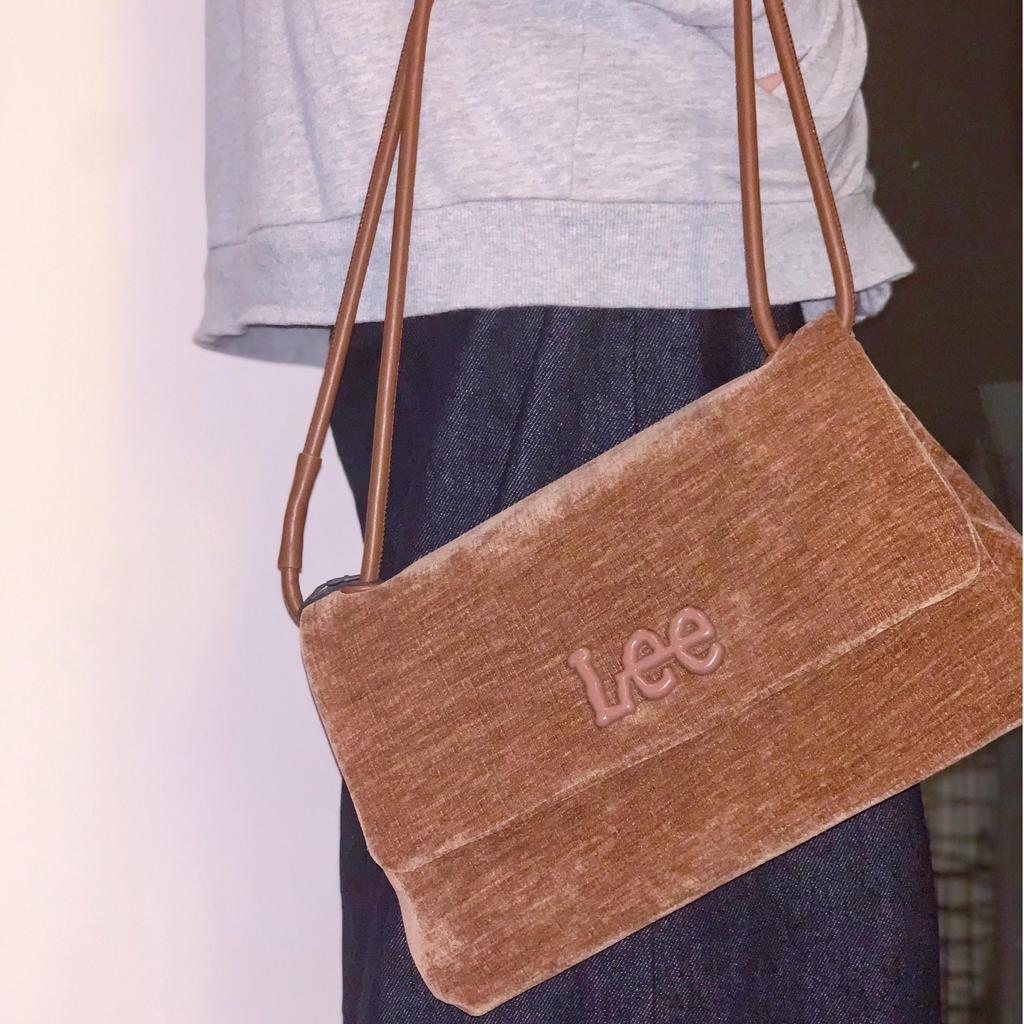 New Lee Fabric Shoulder Bag Regular Women's Wheat Brown LE240124M-301