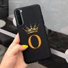Für Oneplus Nord Hülle AC2001 AC2003 Handyhülle Mode Krone Buchstaben Schlank Matt Capa Weiche Funda Für One Plus Nord 1+Nord Bumper