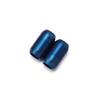 2Pcs/Lot Stainless Steel Magnetic Buckle Frosted Color Black Buckle For Leather Bracelet Making Diy Jewelry Connectors