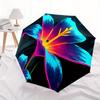 1pc Floral Bloom Automatic Open/Close Umbrella, Portable Folding Umbrella for Travel, Themed Events, It is suitable as a gift for various festivals, O