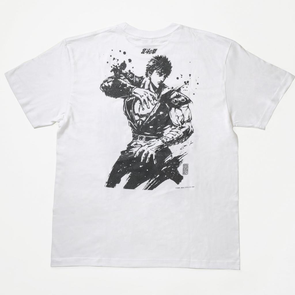 [AOZORAGEAR] Fist of the North Star X Onagashi Sumi-e T-shirt (Size M)