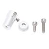 3mm Coupling Universal Aluminum Alloy  Motor Coupling for Connecting Robot Wheel