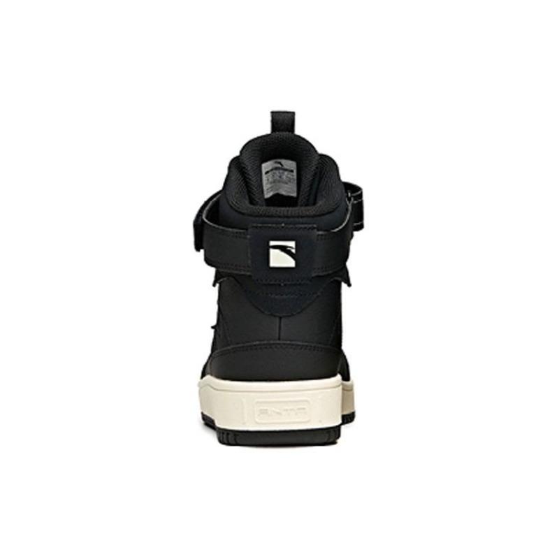 Anta men's high-top skate shoes black, comfortable lightweight non-slip 912048010-3