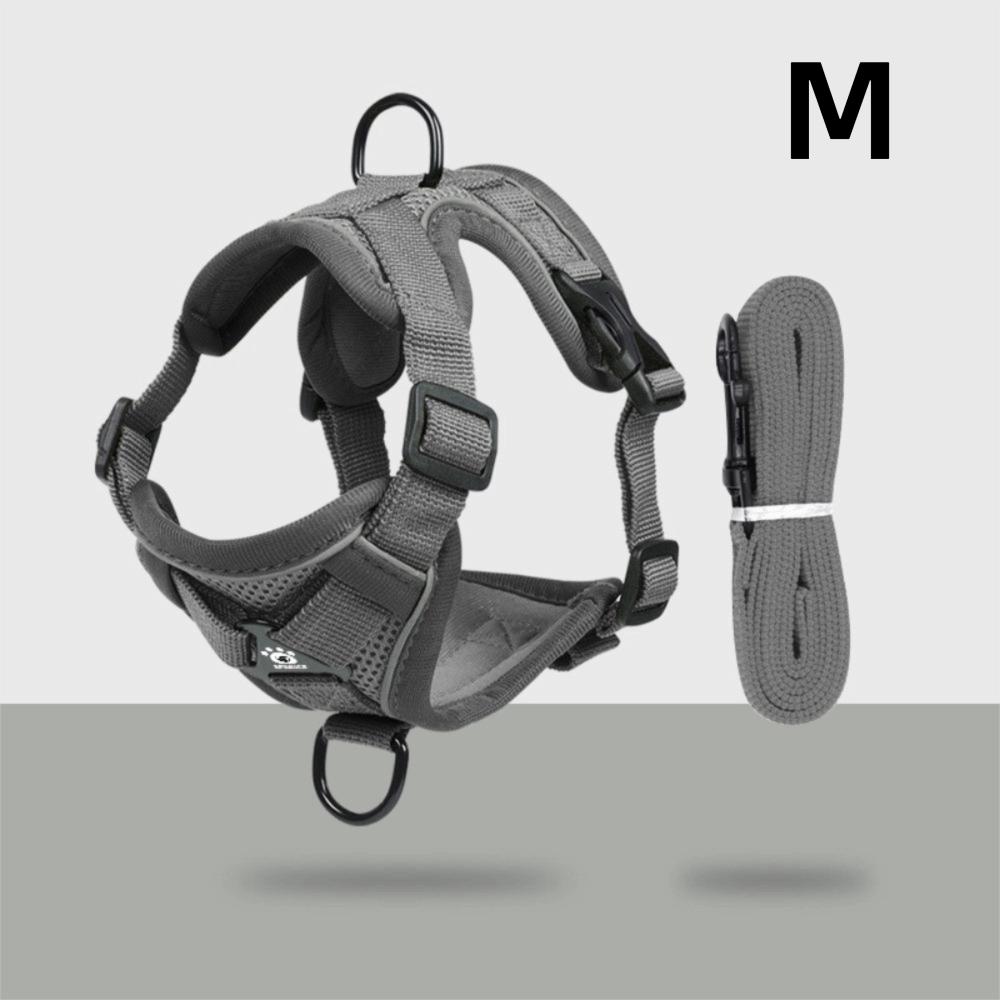 High Quality Reflective Cat Harness Leash Set Adjustable Breathable Mesh Dog Harness Pet Vest Harness Small Medium Dogs