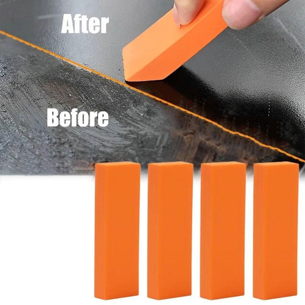 4Pcs Anti-Scratch Scale Eraser Stainless Steel Scratch Eraser  Water Stains Removal