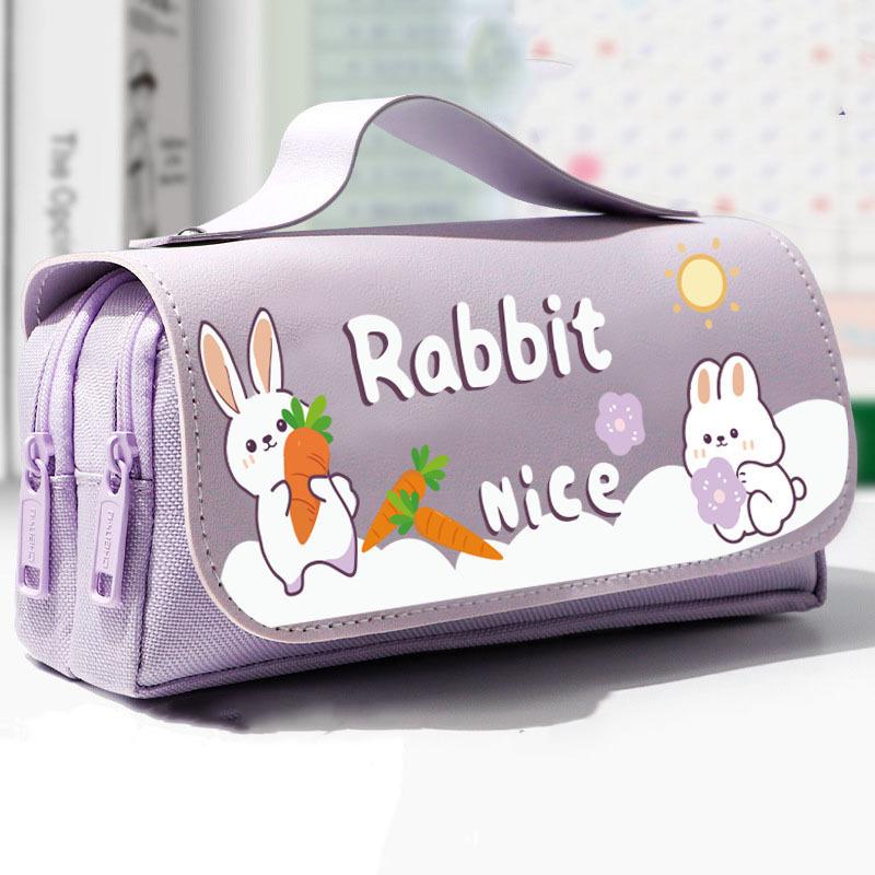 2025 Новый пенал-раскладушка Капибара с многослойным сверхбольшим объемом и высокой ценностью для студентов, обычный пенал