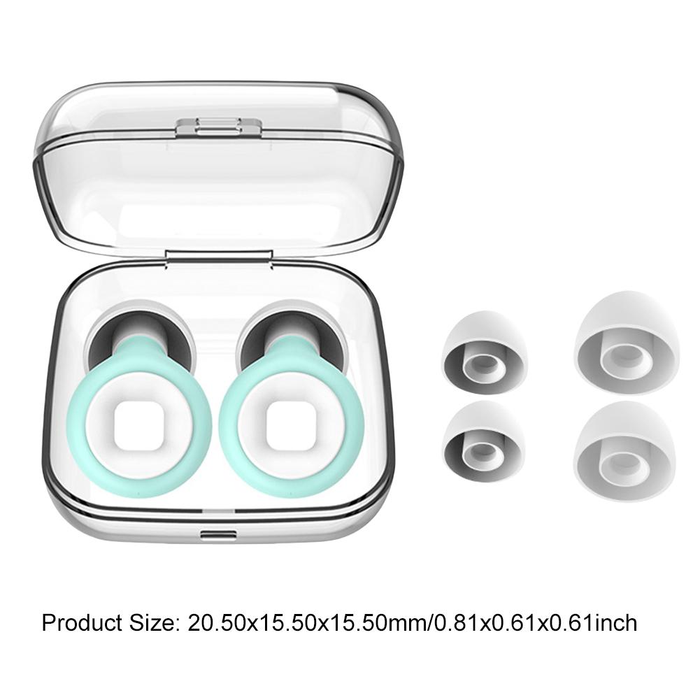 1Pairs Motorcycle Noise Reduction Earplugs 27dB Comfortable Memory Foam Silicone Sleep Soundproof Earplugs Motorcycle Equipment