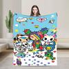 T-Tokidoki-S Warm Soft Blanket  Decorative Plush Throw Blanket Street Trend Couch Chair Flannel Bedspread Sofa Bed Cover