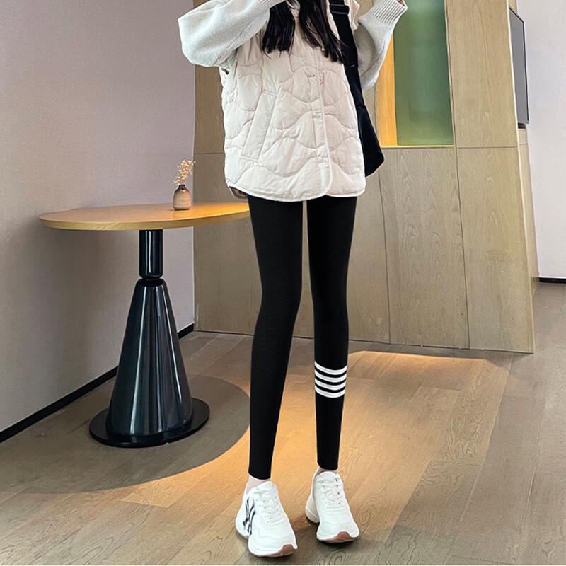 Langsaha Women's Autumn Thermal Shaping Leggings