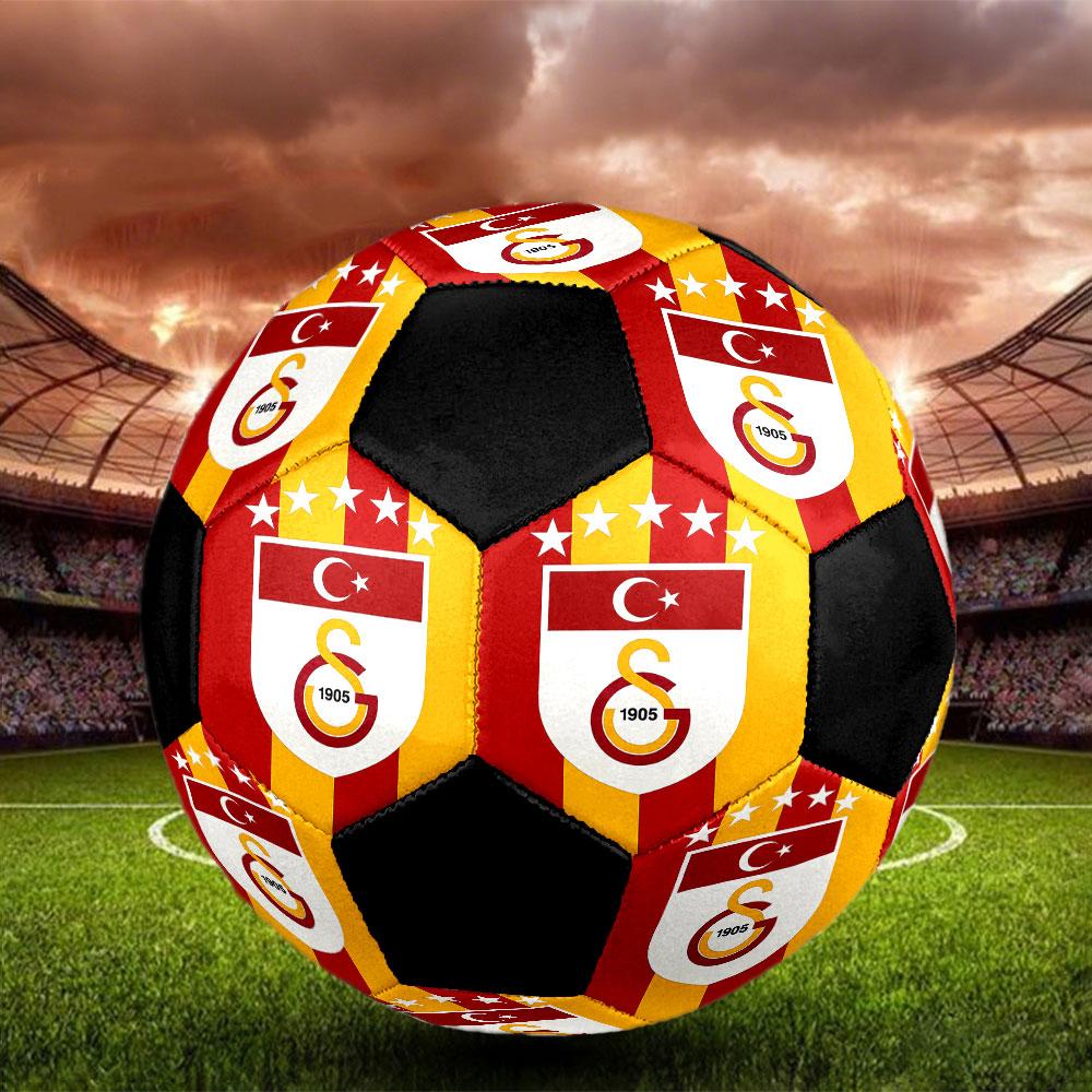 1pc Galatasaray SK Soccer Ball Size 5 Indoor Soccer Ball Fashion Colorful Backyard Game - Great For Sports Fans Gift HE10