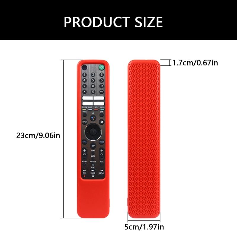 Schutzhülle aus Silikon für TV-Fernbedienungen RMT TX500/520U/600U/621U im rutschfesten Design