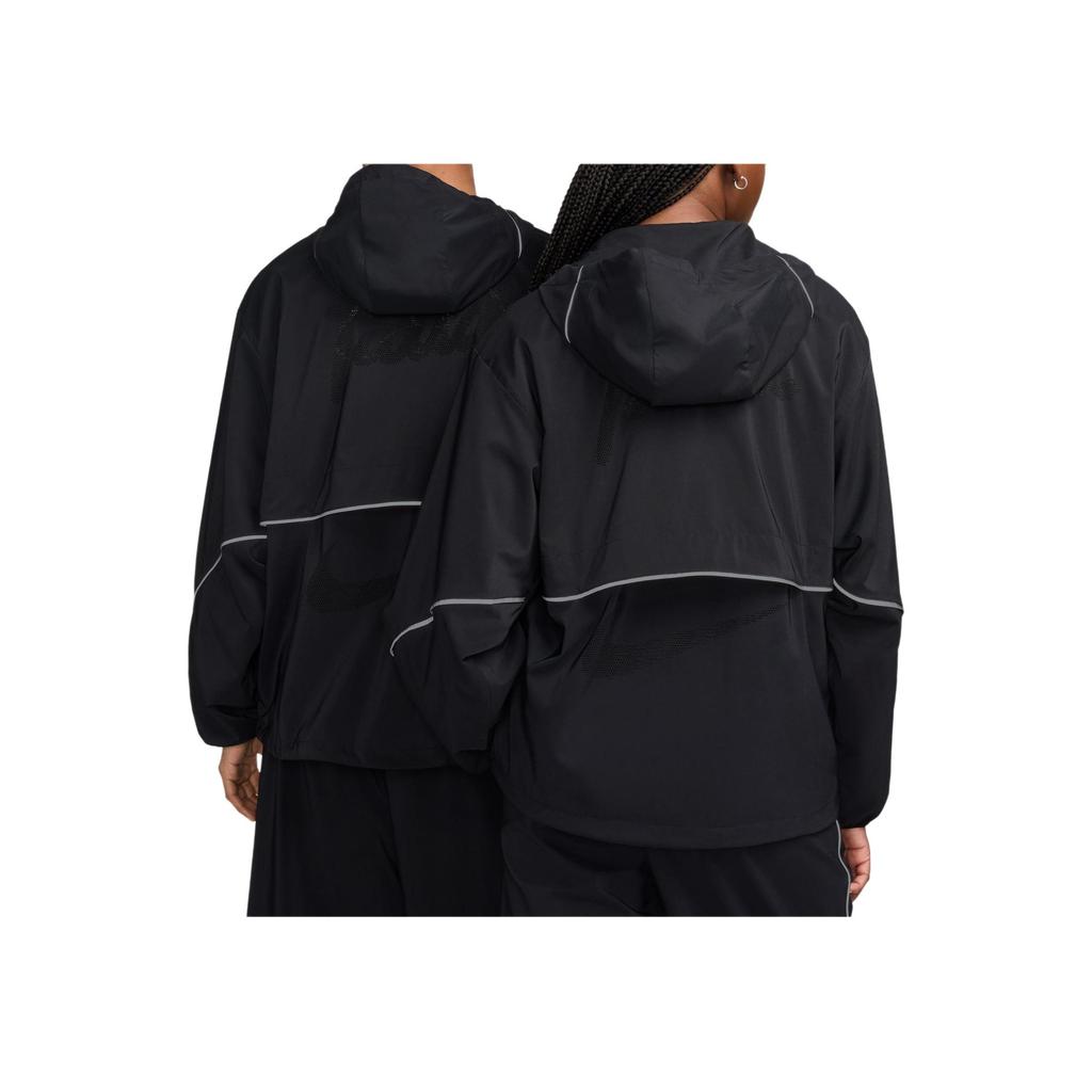 Nike x Patta Running Team Full-Zip Jacket Black Unisex Streetwear FJ3087-010