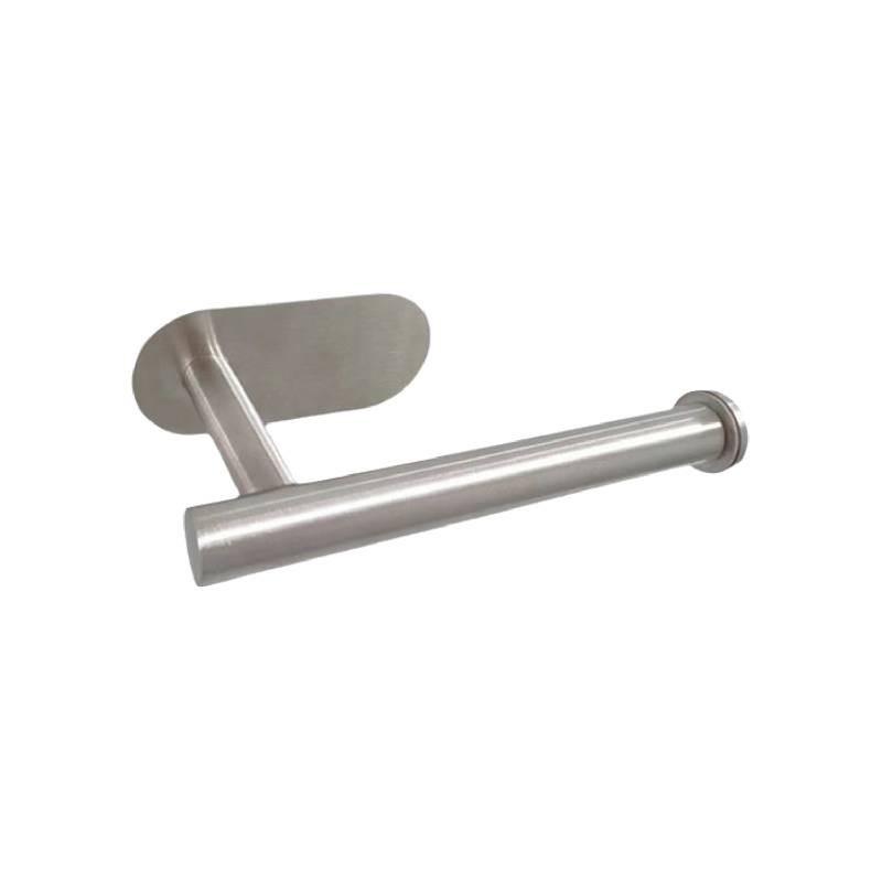 

Бумагодержатель для туалетной бумаги Самоклеящиеся крючки Нержавеющая сталь Полка для ванной Ткань серебряный