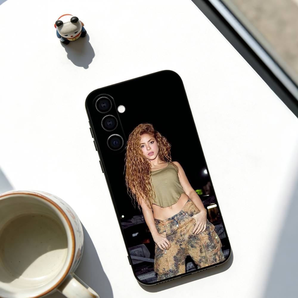 

Shakira Singer Phone Case Soft black For Samsung Galaxy A73,A72,A71,A70,A53,A52,A51 Samsung a50 30s 50s