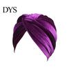 Cappello Turban Indiano Cappellino Colore Unico Forma a Croce Donna Elasticizzato Senza Berretto Copricapo Visiera per Primavera Autunno Inverno Spesso