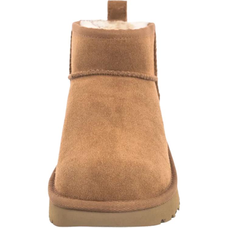UGG Classic Ultra Mini New Heights Boot Chestnut (Kids) Kids Sneakers 1157732K-CHE