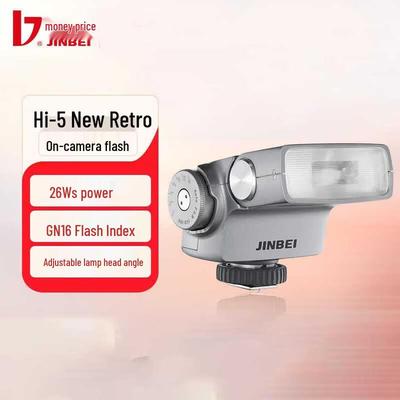 JINBEI Hi-5 Retro Hot Shoe Camera Flash Light