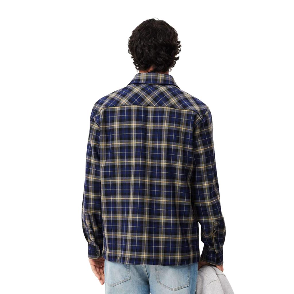 Lacoste Men's Checked Oversized Overshirt