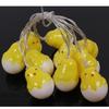 LED Easter String Lights - Crackle Egg, Painted Egg, Baby Chick, Rabbit & Carrot Decorations