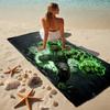 Green Hulk Stylish Digital Printing Beach Towel Quick‑Drying Absorbent Blanket for Beach Pool Gym Travel