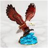 Les Trésors De Lily [R0610] - 'Eagle' Brown Jewelry Box - 9 Cm