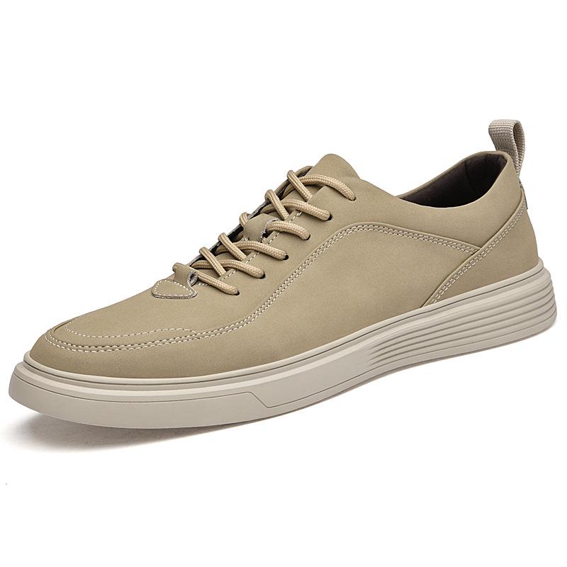 Men s Korean Style Low-Top Fashion Sneakers - Trendy, Versatile & Casual Spring Collection 38 песочный
