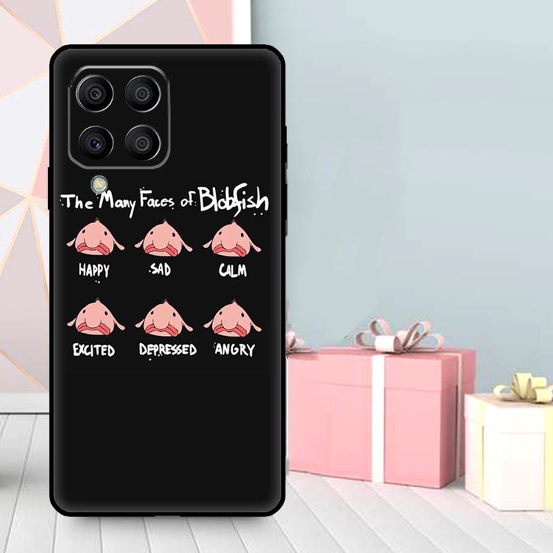 Blobfish Case For Samsung Galaxy M06 M11 M31 M14 M34 M54 M12 M32 M52 M15 M13 M16 M36 M56 M53 M35 M55
