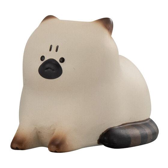 Japanese Genuine Gacha Scale Model The Angry Cat Series of Cute Figurines Tabby Siamese Cat Action Figure Toys