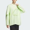 Adidas Future Style Long-Sleeve Top Men Tops Lime-Green JD3239