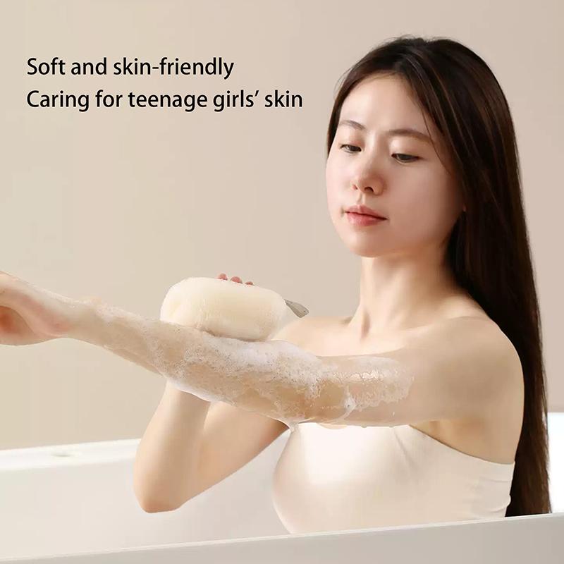 Japanischer Massage-Badeball Badeschwamm Rückenschrubber Handtuch Schmerzfreie Badeerfahrung