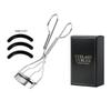 Stainless Steel Wide-Angle Eyelash Curler for Natural Curl - Beginner's Portable Hot Seller